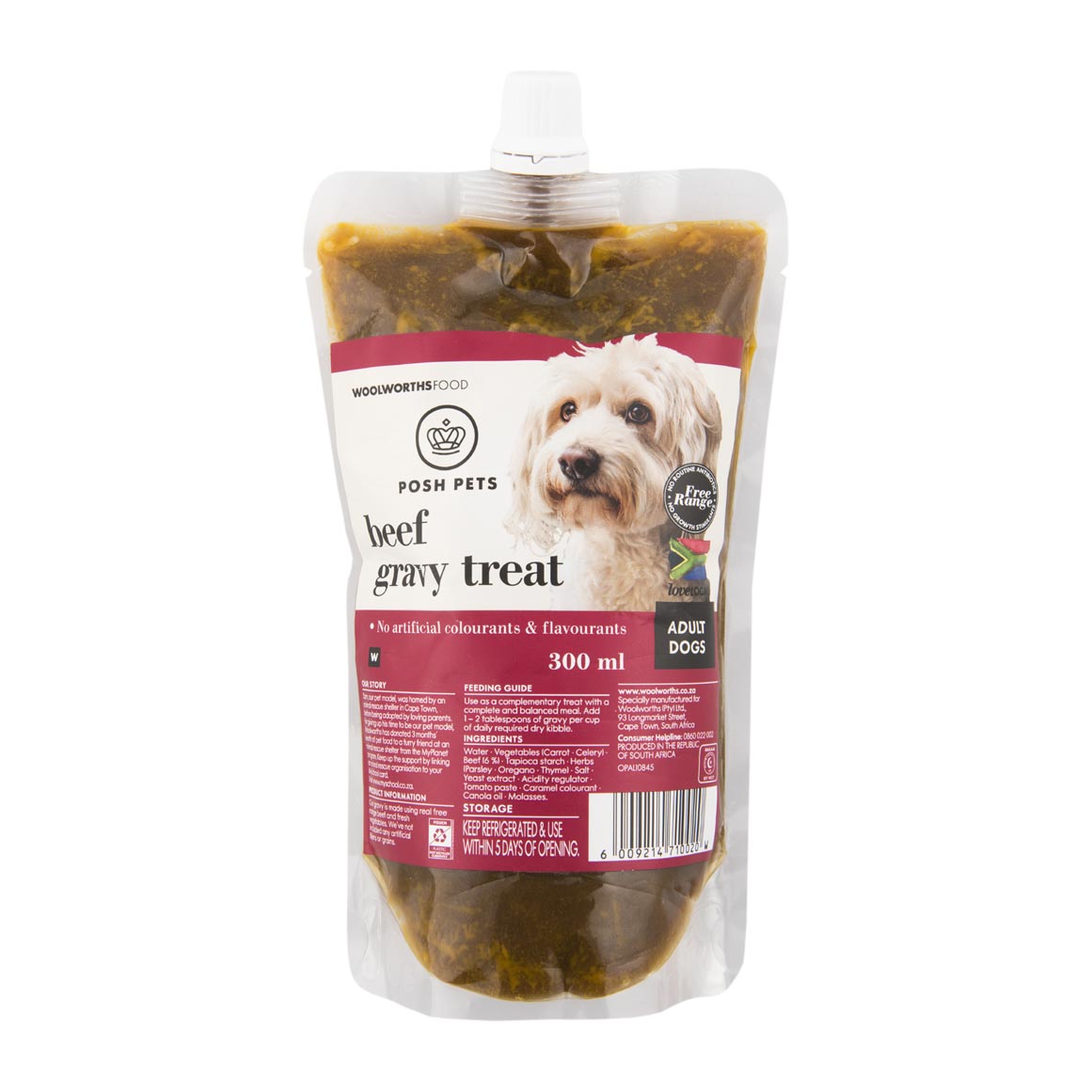 Posh Pets Free Range Beef Gravy Treat 350 ml