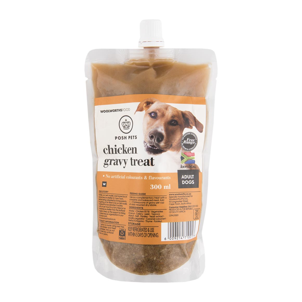 Posh Pets Free Range Chicken Gravy Treat 350 ml