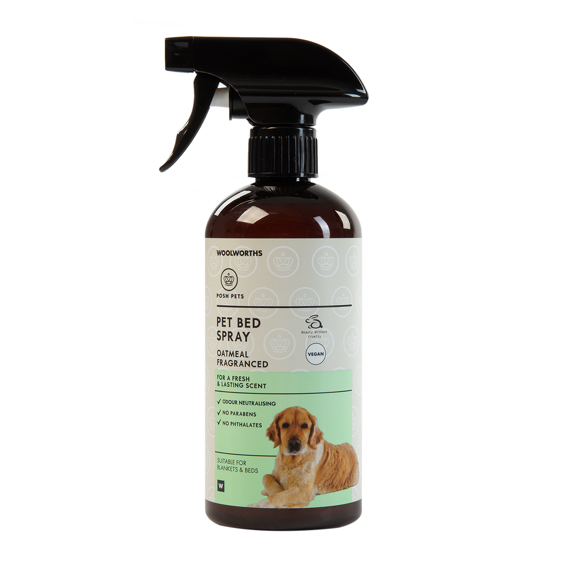 Posh Pets Oatmeal Fragranced Pet Bed Spray 500 ml | Woolworths.co.za