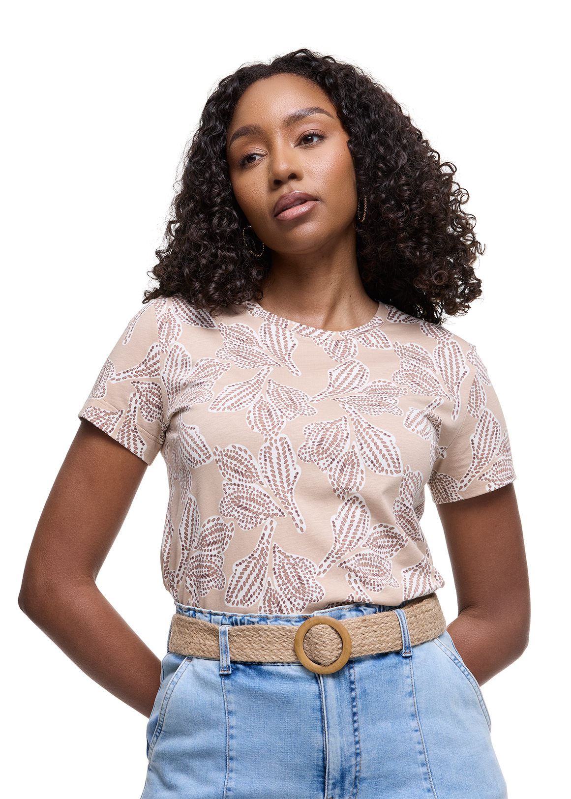 Print Cotton T-shirt