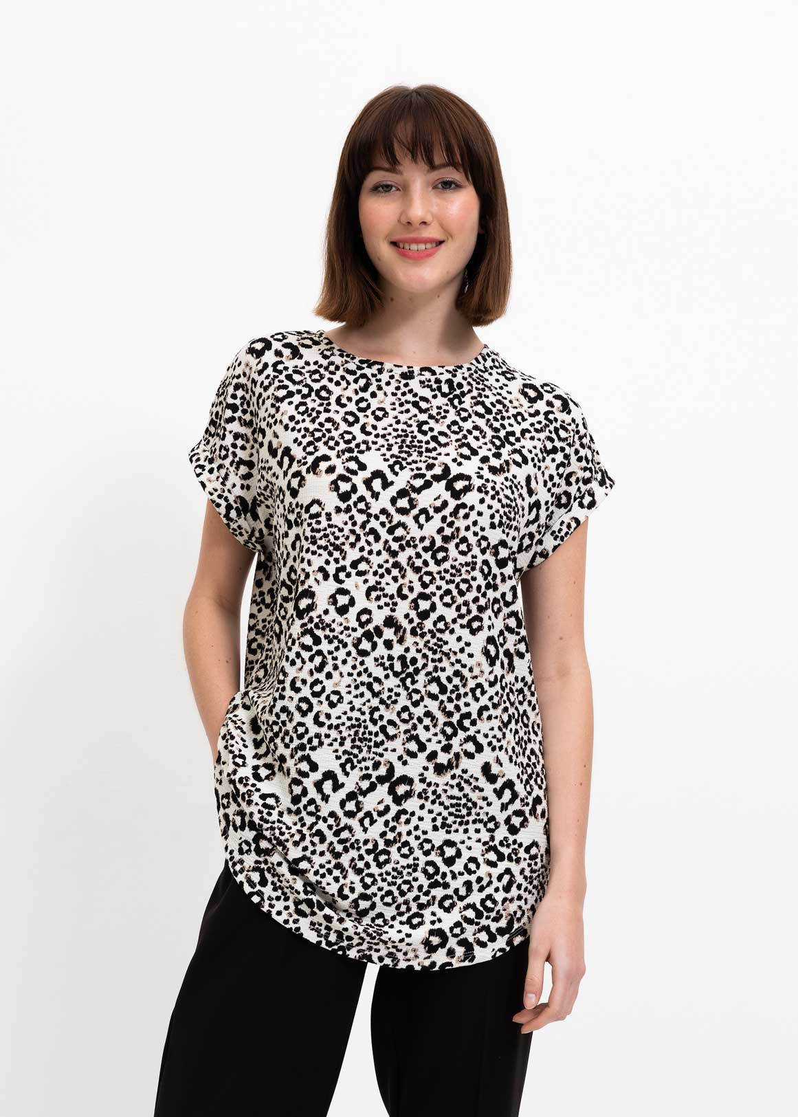 Print Crinkle Top | Woolworths.co.za