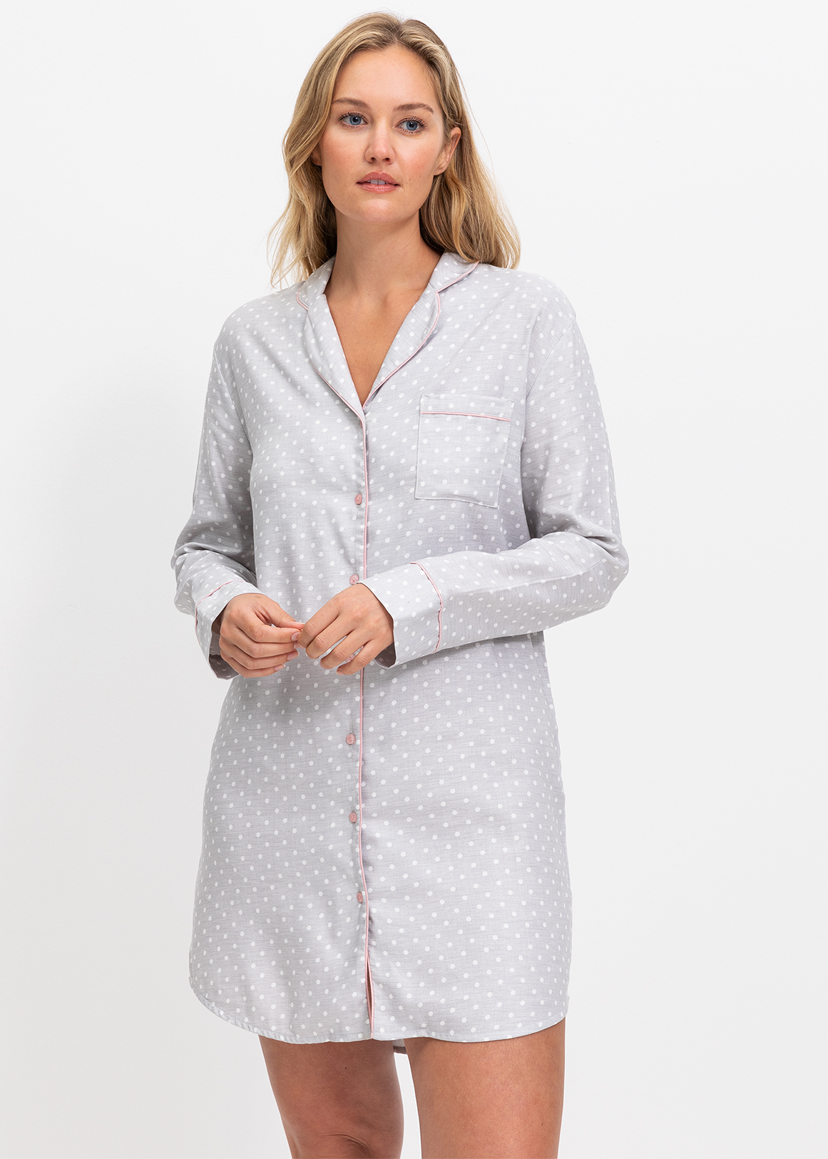 Print Flannel Nightshirt | Woolworths.co.za