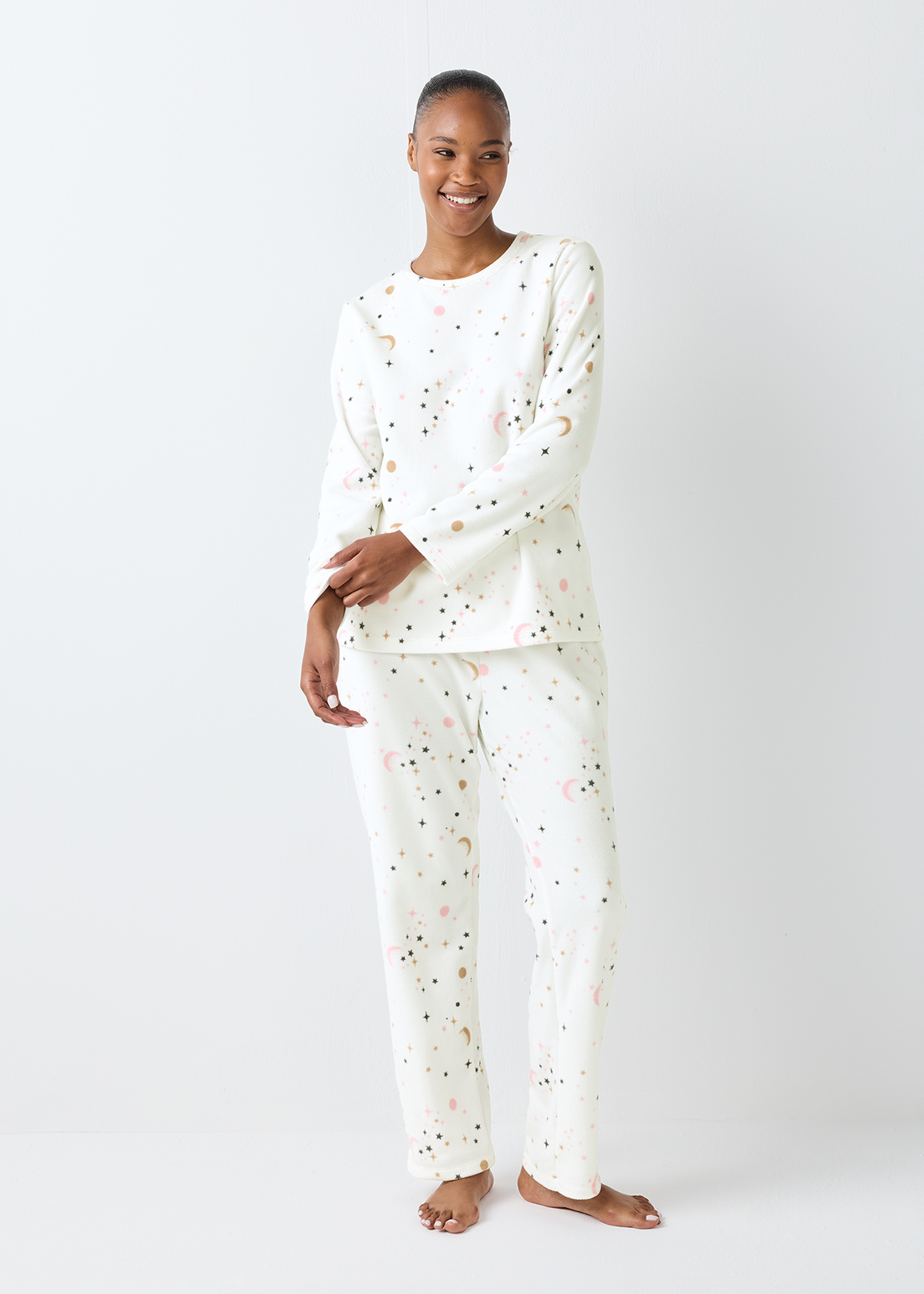 Print Fleece Pyjamas