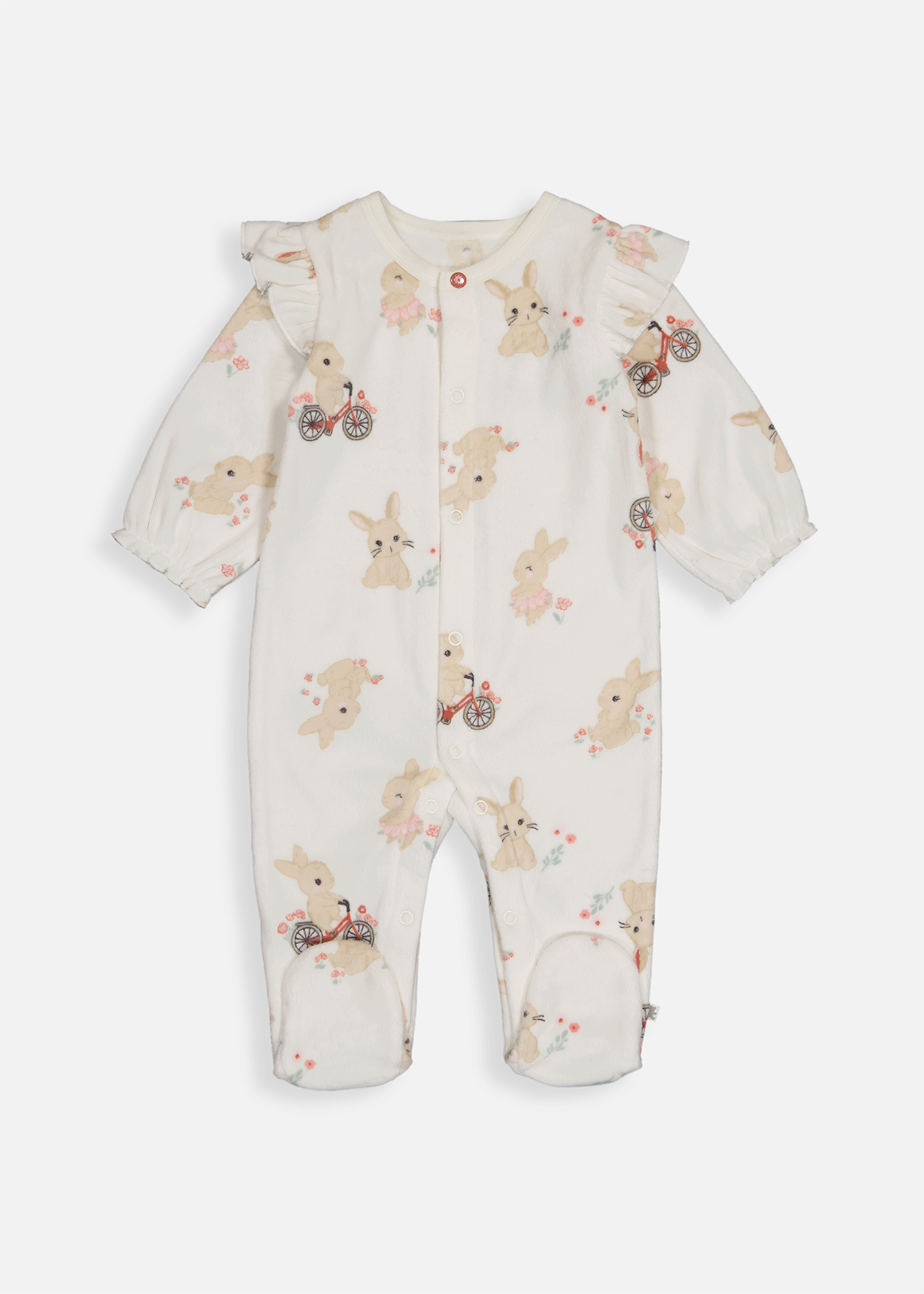 Print Island Fleece Sleepsuit