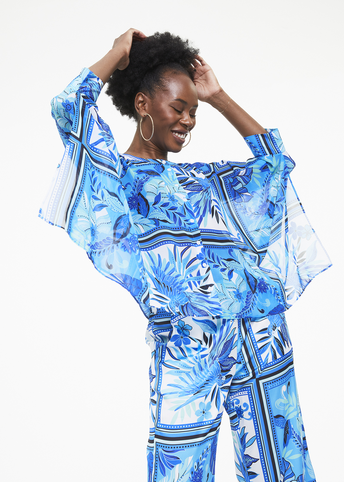 Print Kimono Shirt | Woolworths.co.za