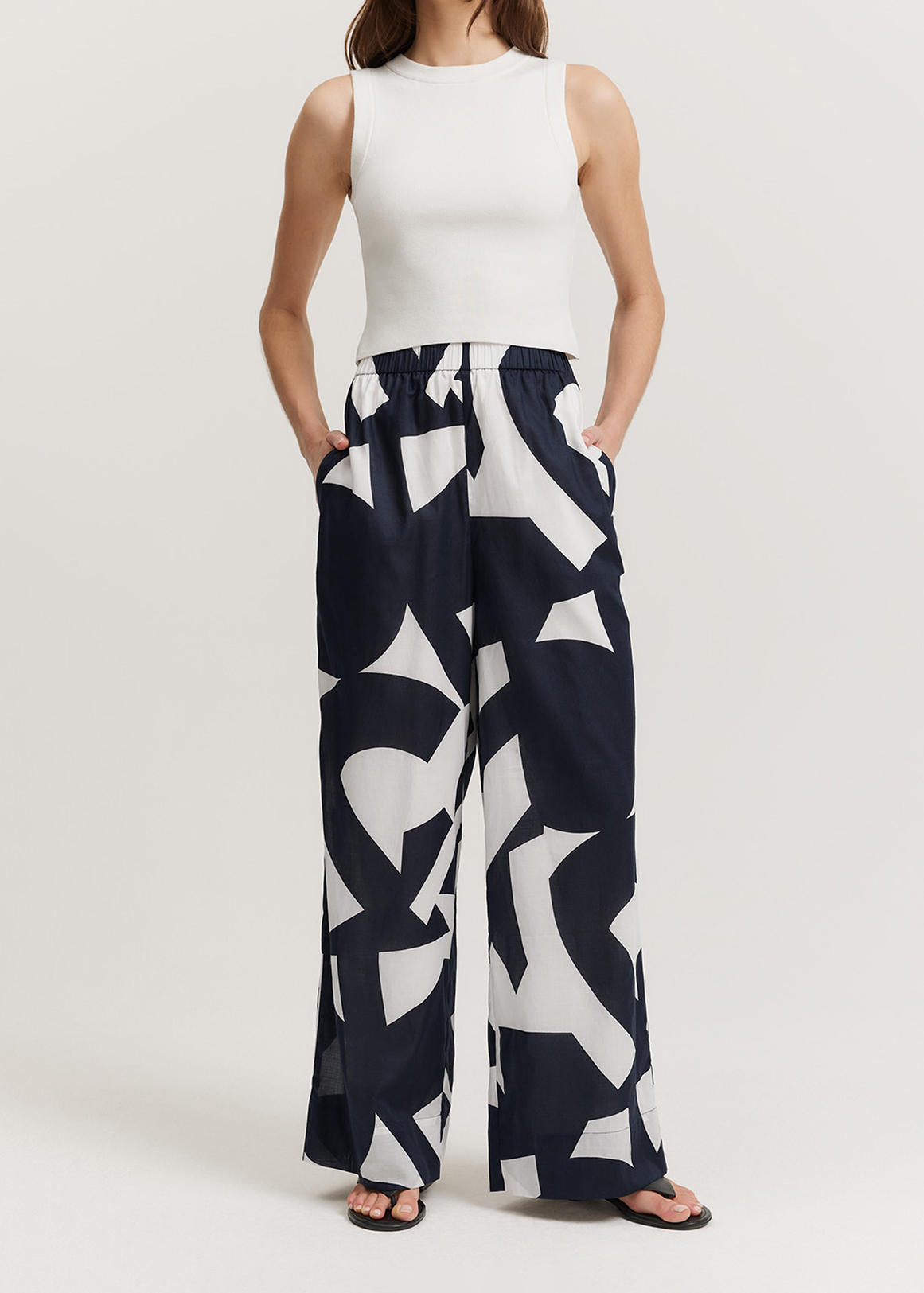 Print Voile Pant | Woolworths.co.za