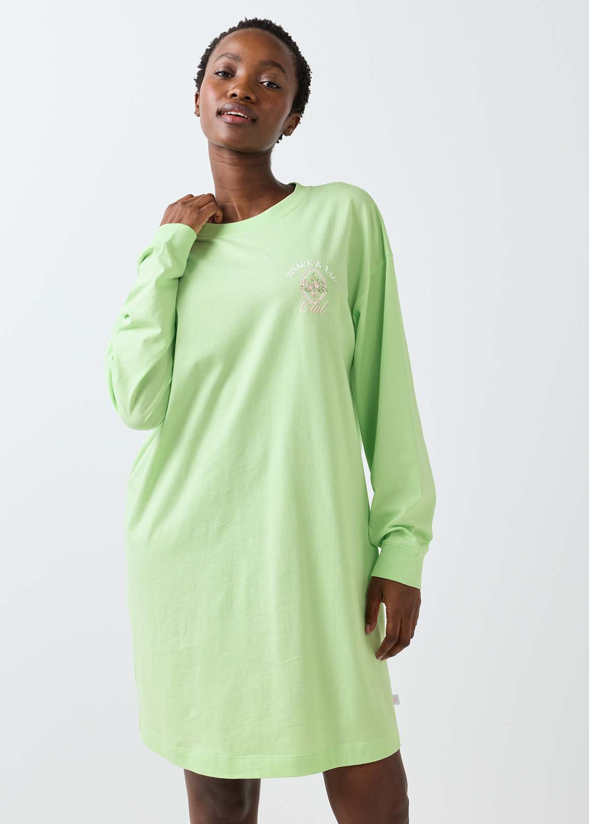 Printed Cotton Boxy Nightdress