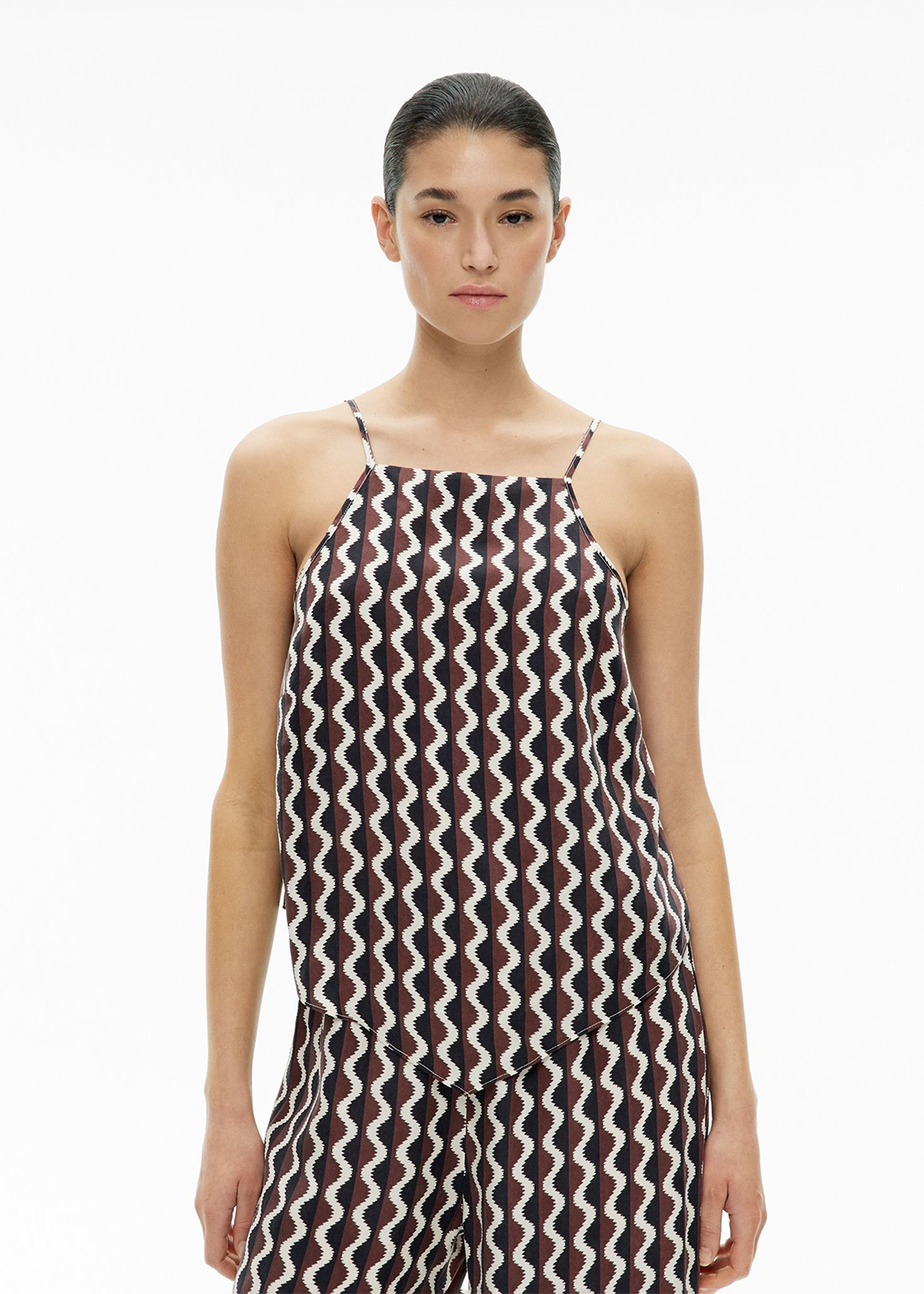 Printed Halter Top