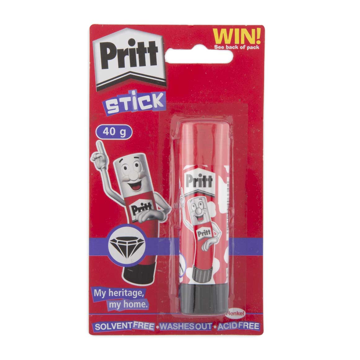 Confezione 5 Pezzi Pritt-Stick, Matita Adesiva Da 40g – Colla Trasparente E Lavabile Per Ufficio E Fai Da Te - Foto 2