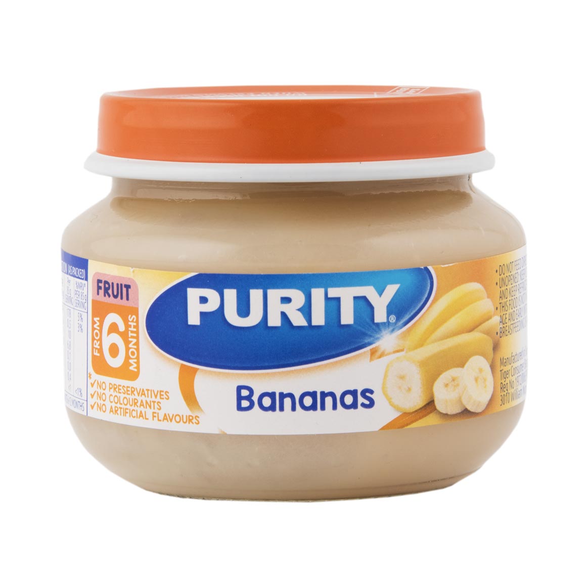 Purity Banana Fruit Baby Food 80 ml | Woolworths.co.za