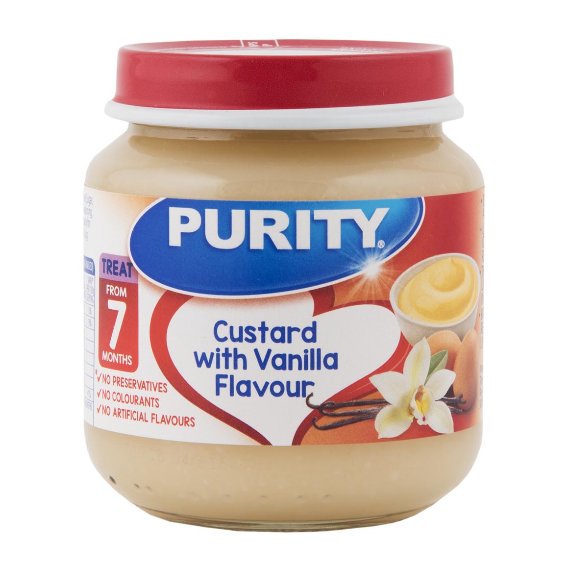 Purity Custard with Vanilla Treat Baby Food 125 ml | Woolworths.co.za