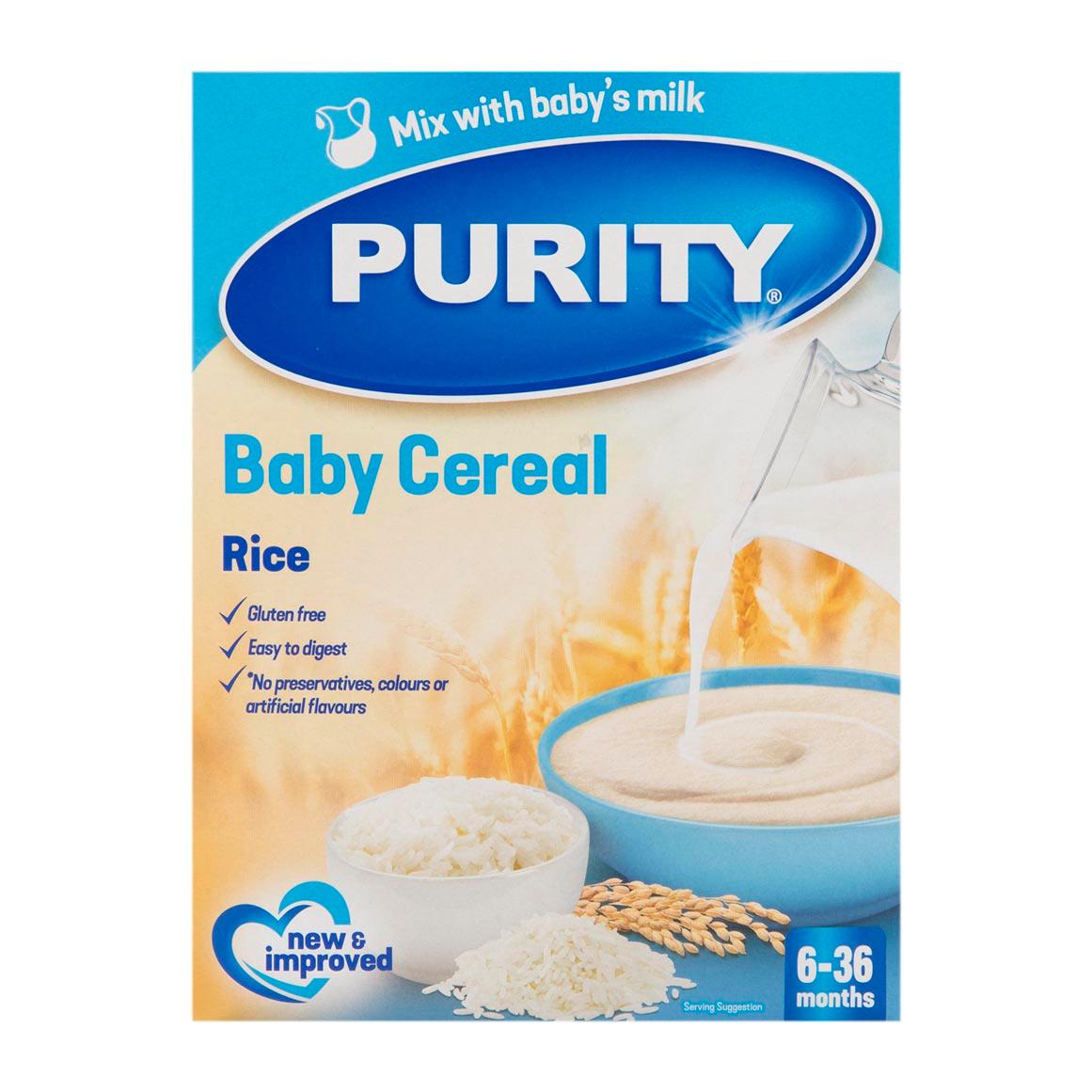 Purity Rice Baby Cereal 36 months 200 g - Main Image