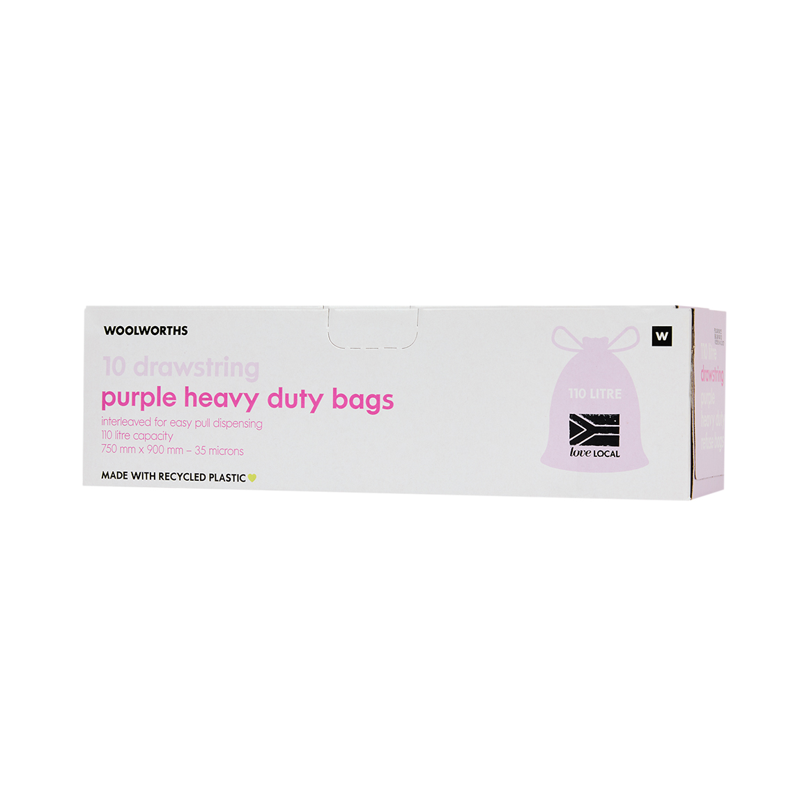 Purple Heavy Duty Bags 10 pk
