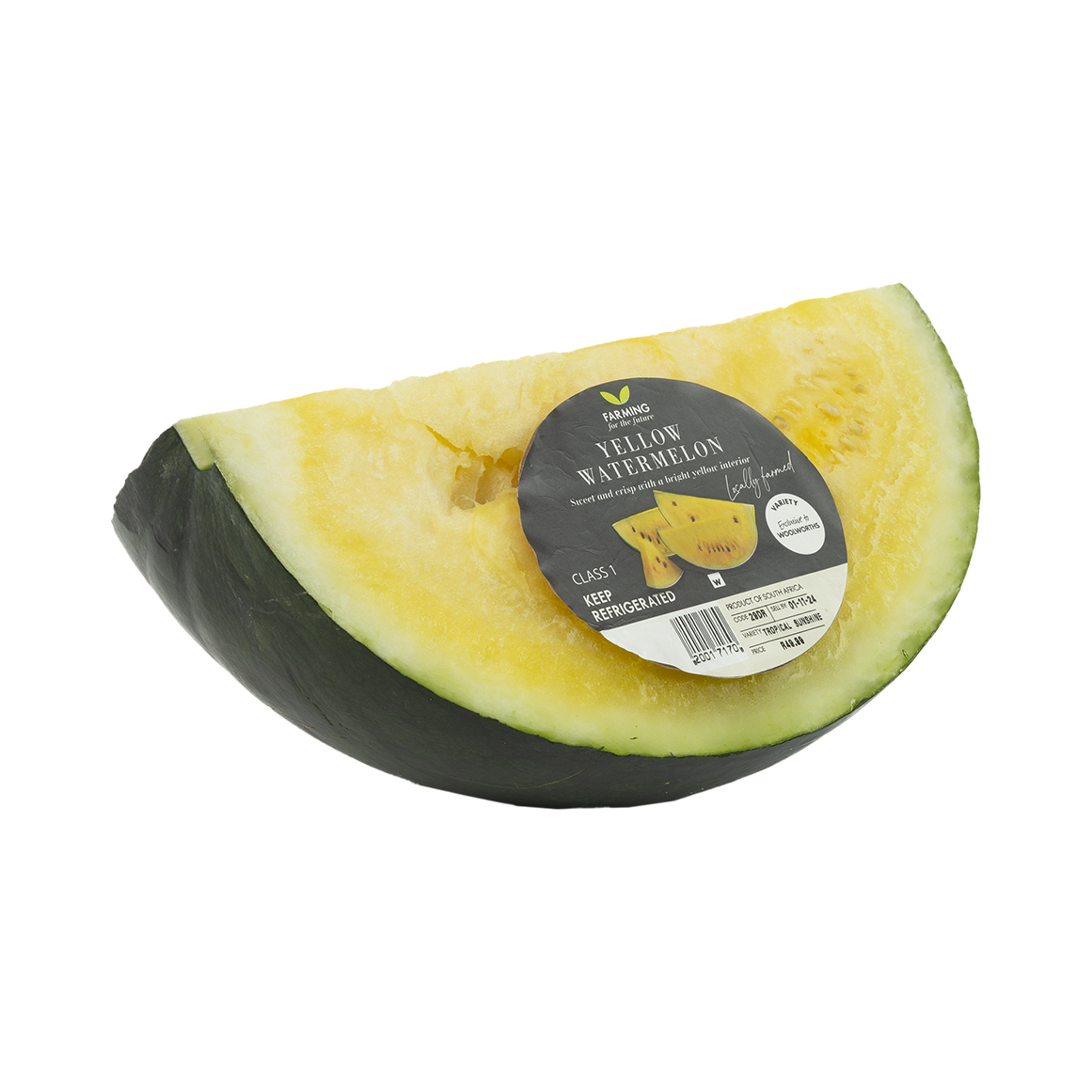 Photo of Quarter Yellow Watermelon
