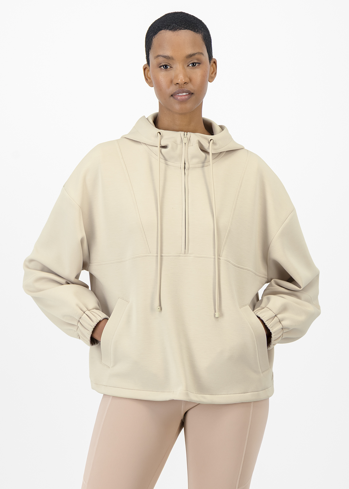 Quarter Zip Modal Blend Hoodie