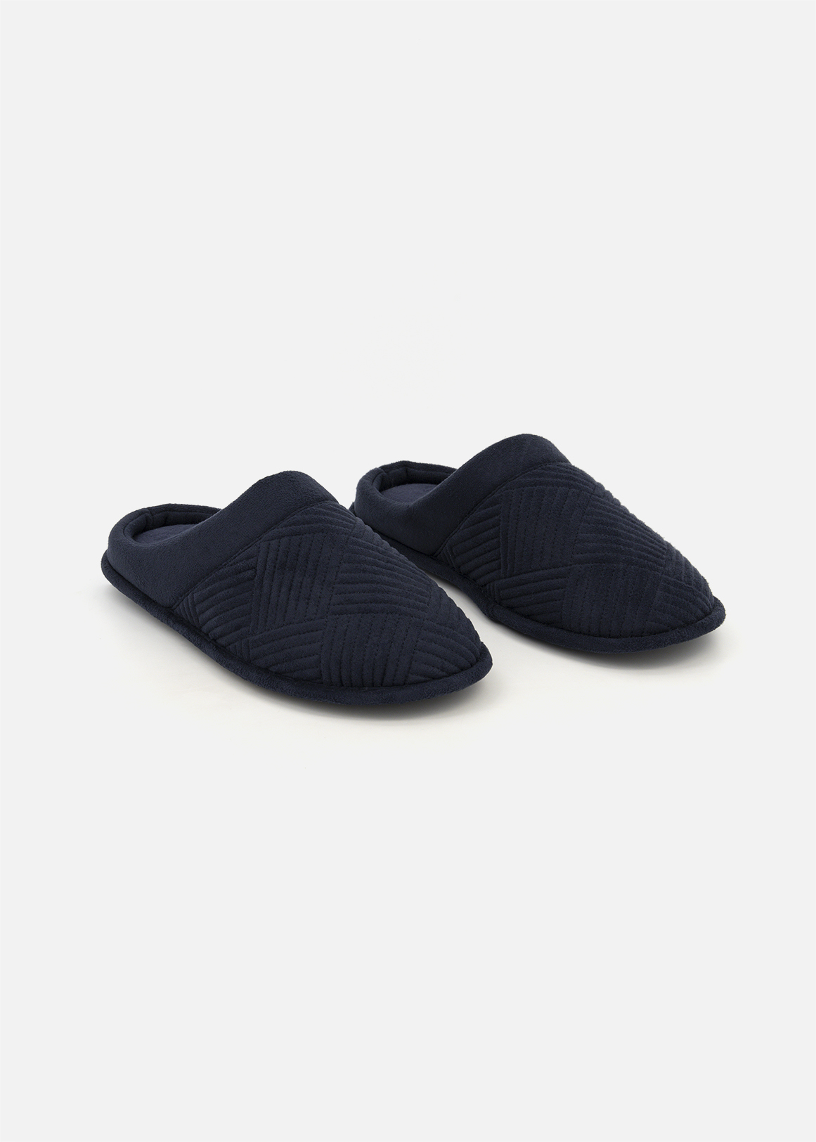 Quilted Mule Slippers