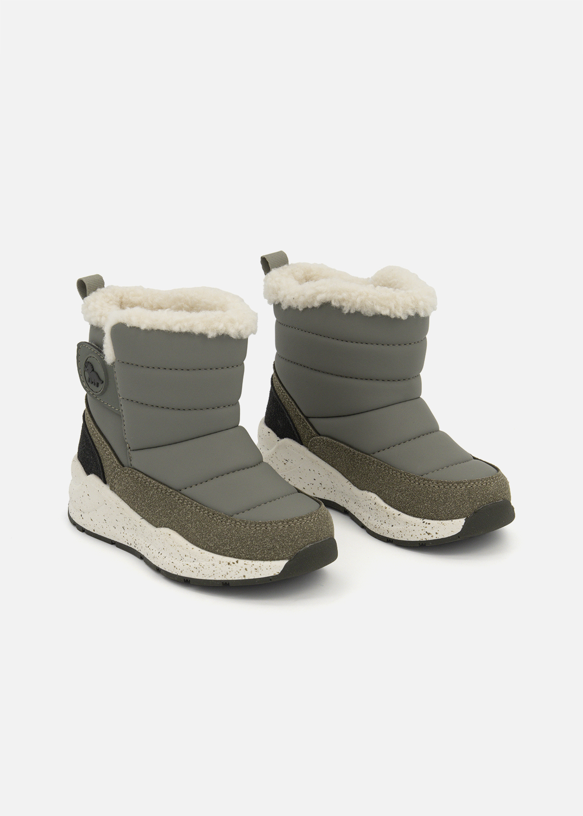 Quilted Snow Boots (Size 4-13) Younger Boy