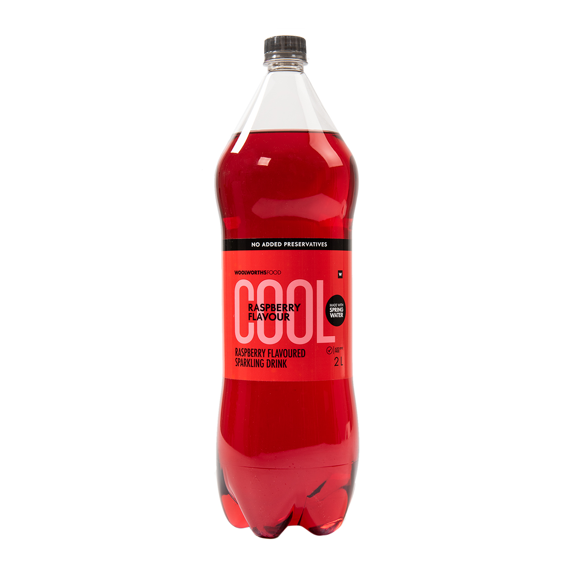 Raspberry Flavoured Sparkling Drink 2 L