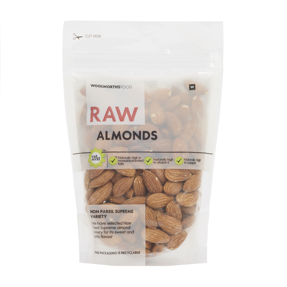 Raw Almonds 250 g