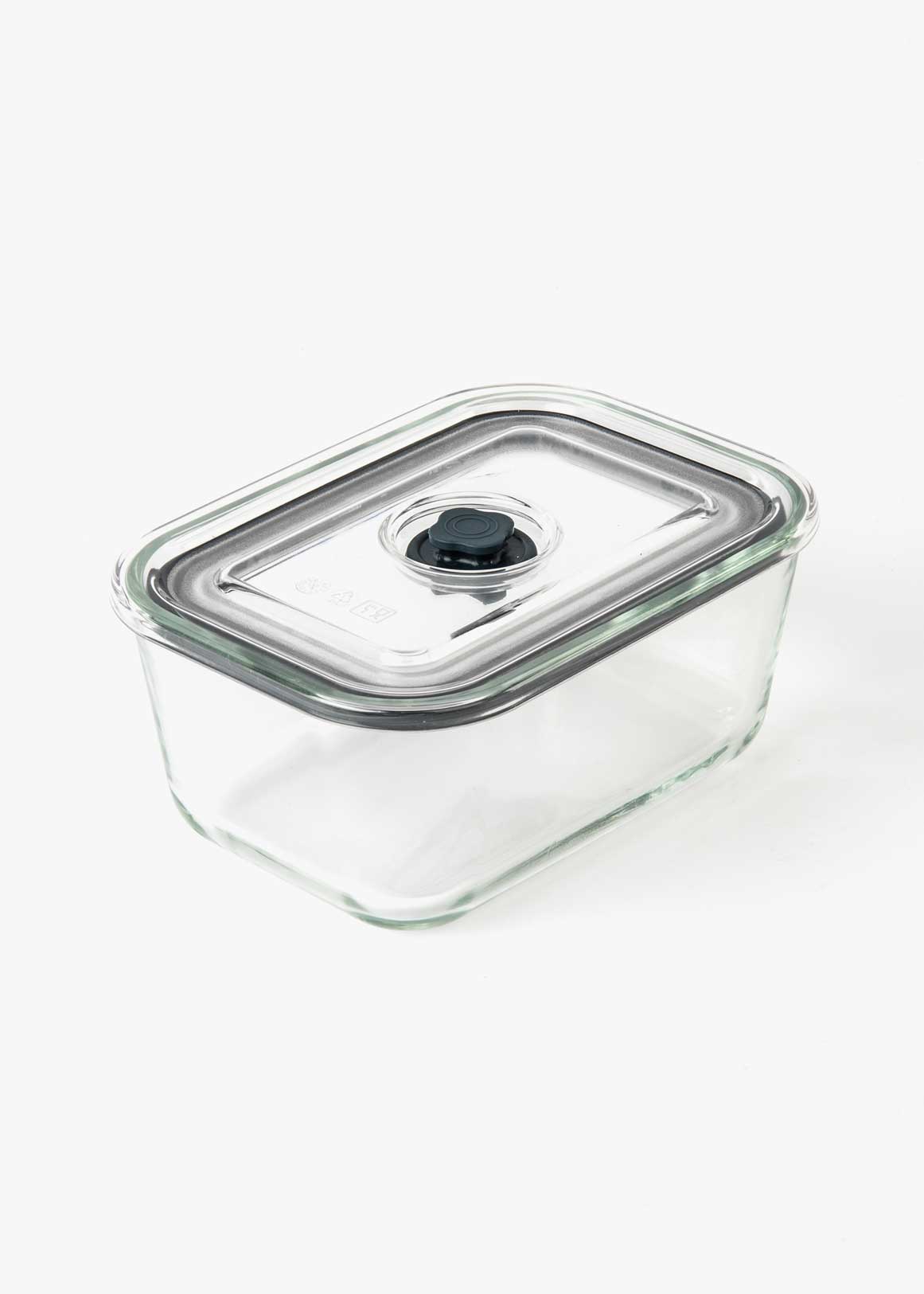 Rectangular Glass Storage Container Medium