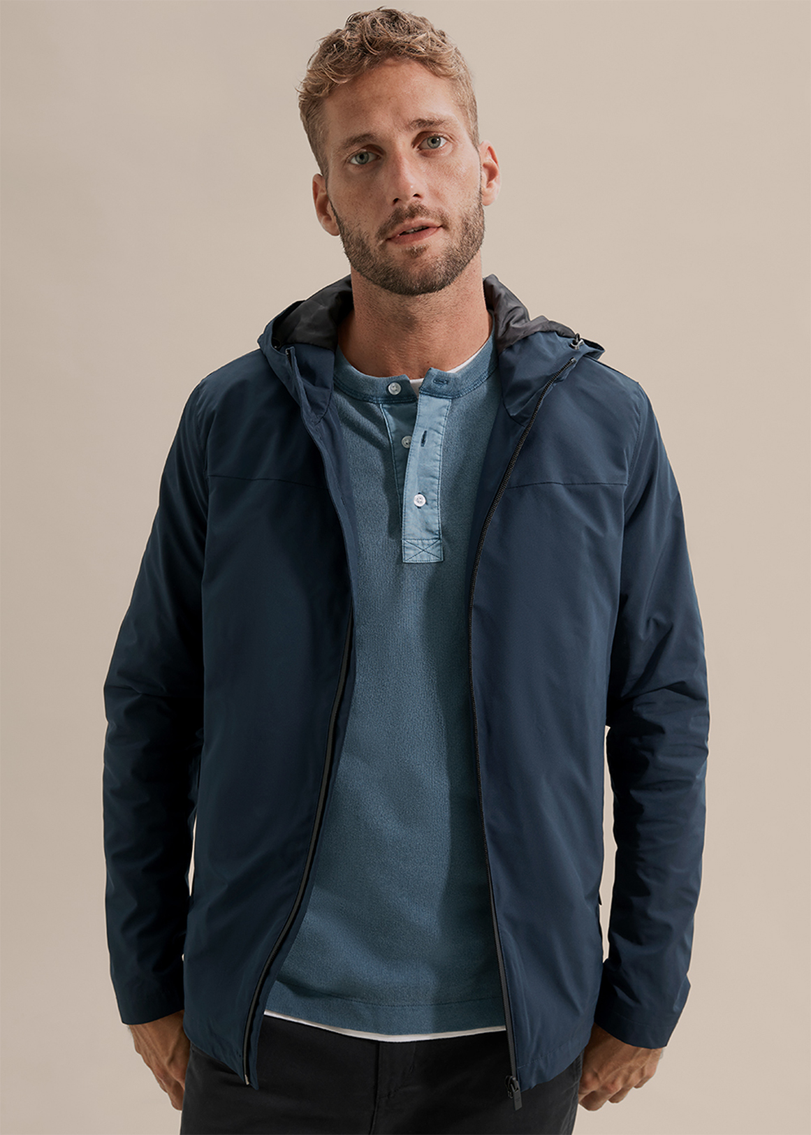 Recycled Polyester Hooded Spray Jacket | Woolworths.co.za