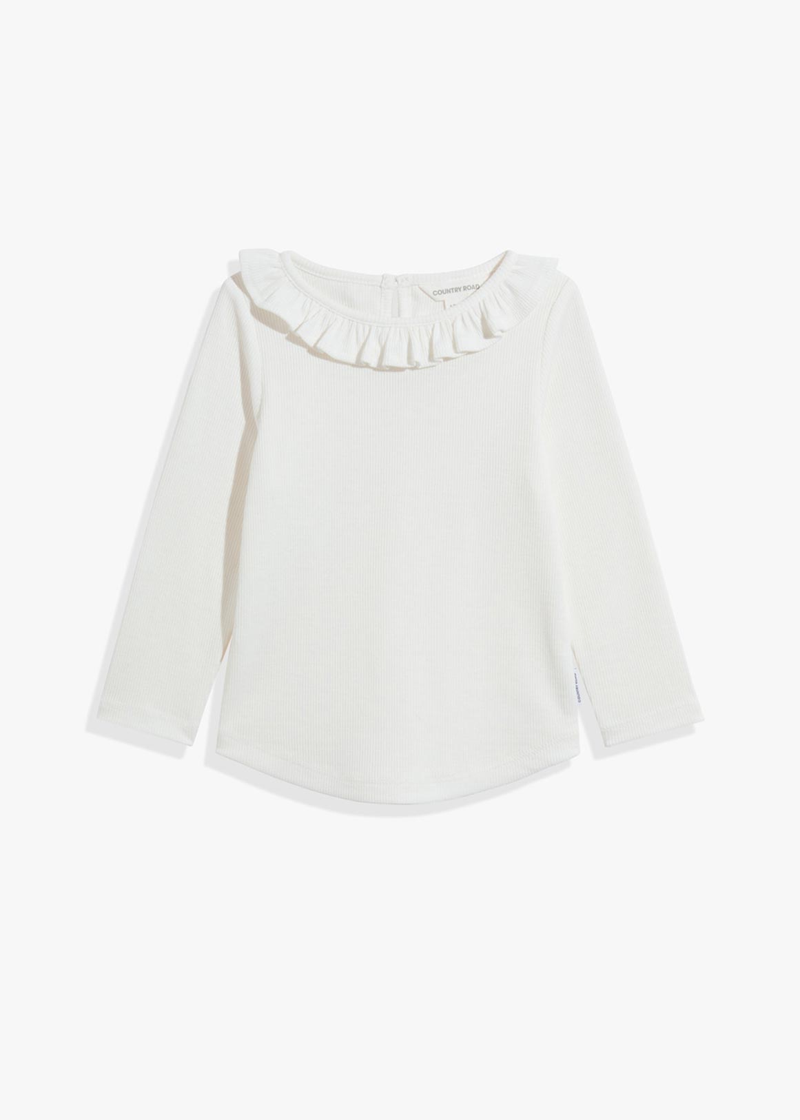 Recycled Polyester Soft Frill T-Shirt | Woolworths.co.za