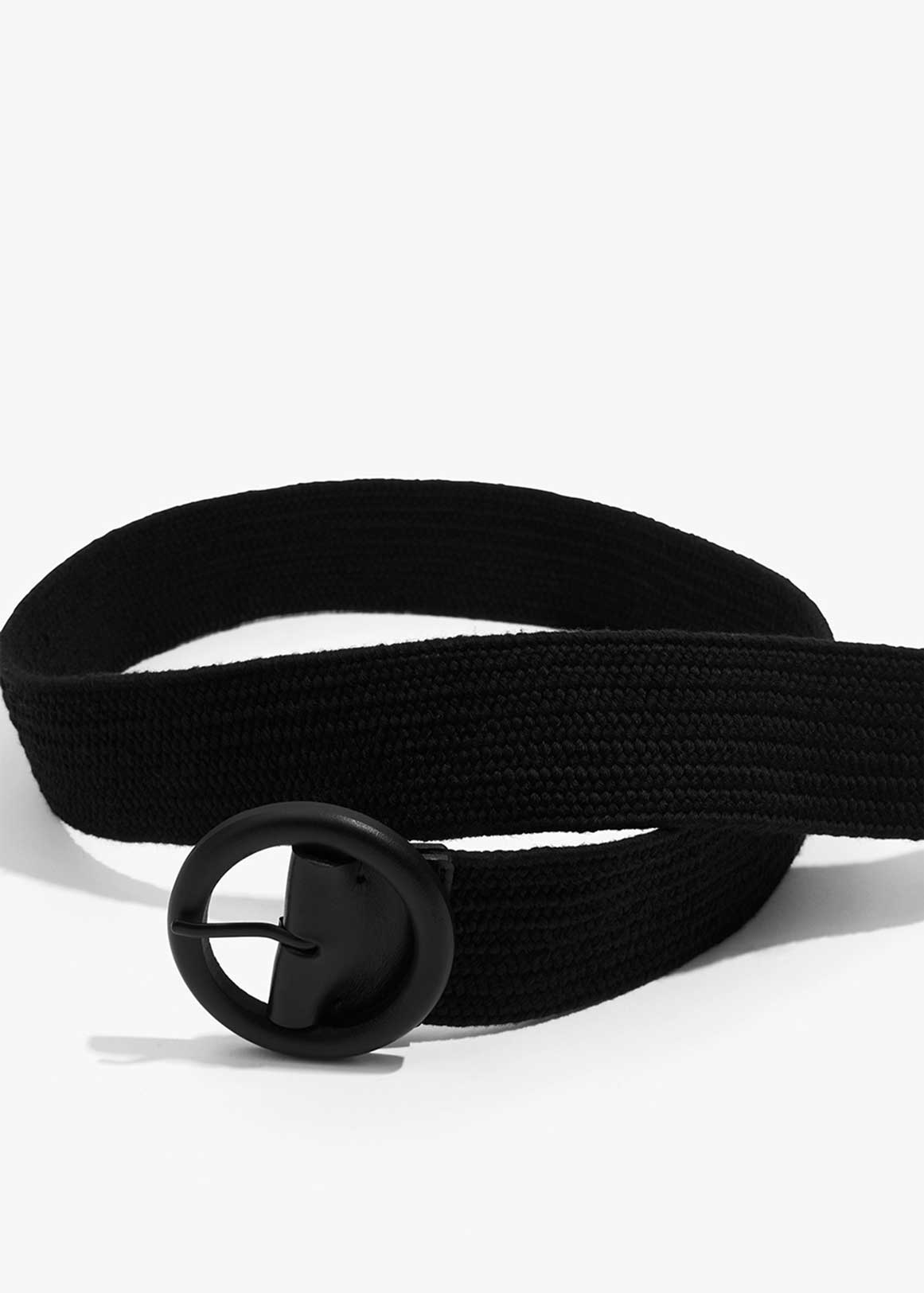 Recycled Polyester Woven Stretch Belt
