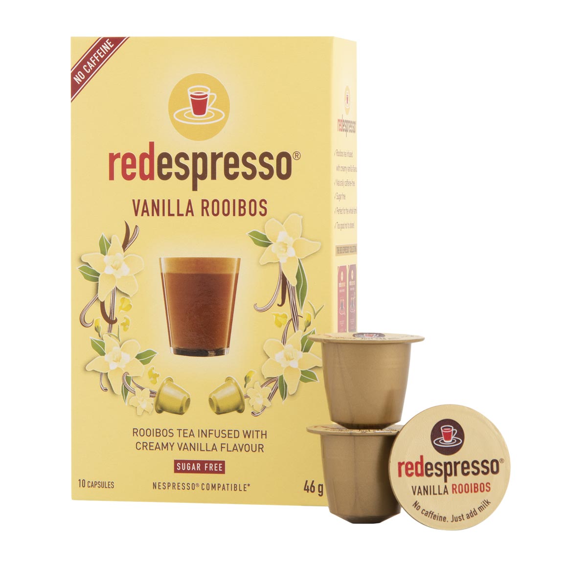 Red Espresso Vanilla Rooibos Tea Capsules 10 pk | Woolworths.co.za