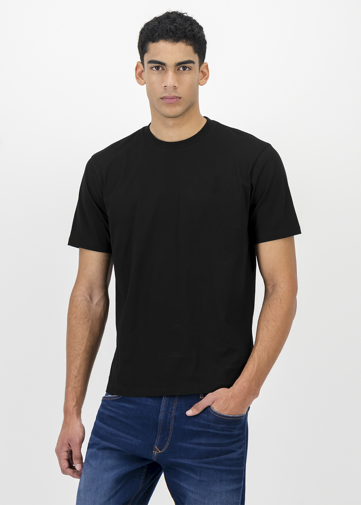 Regular Fit Crew Neck Cotton T-shirt