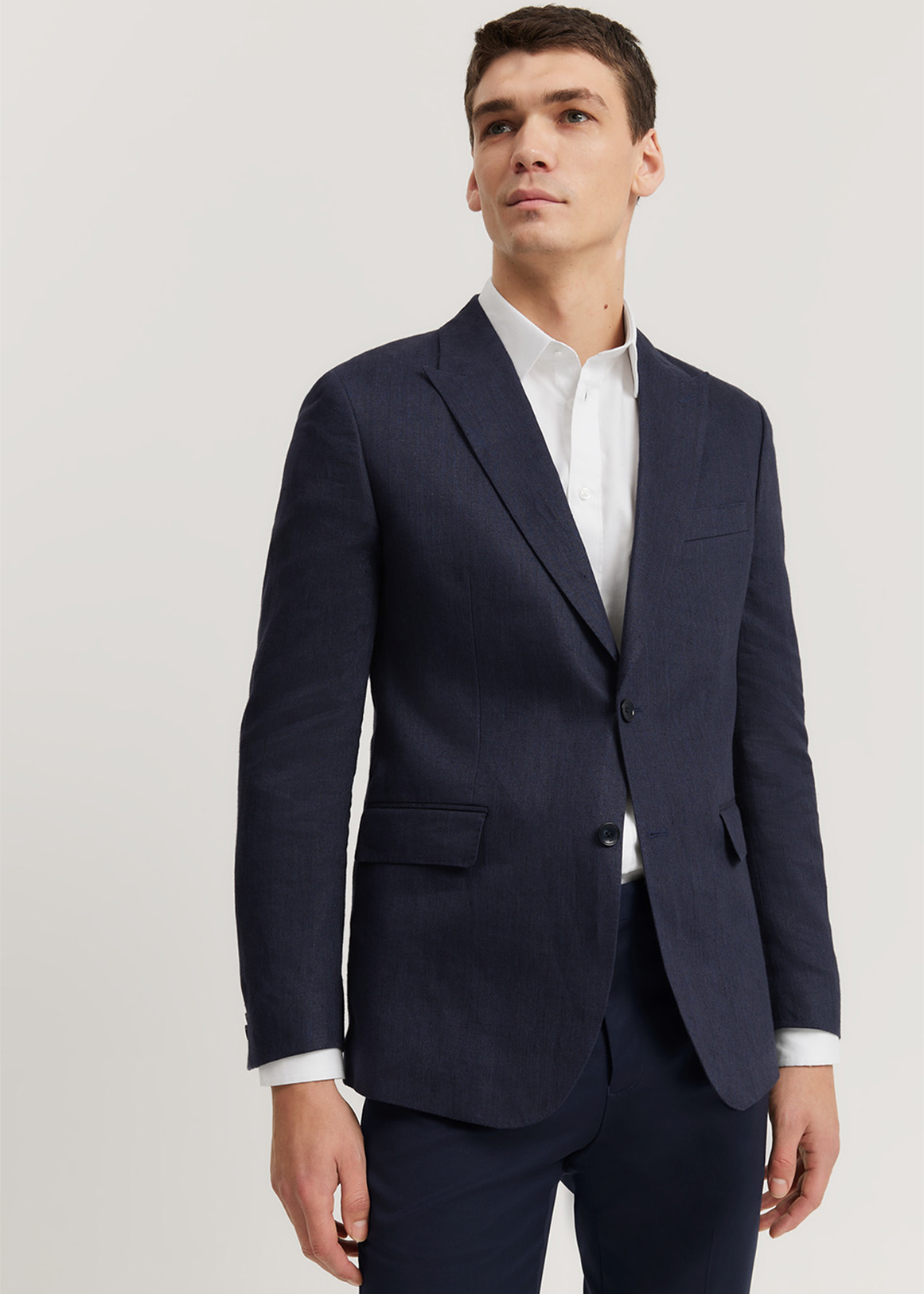 Regular Fit Delave Linen Blazer | Woolworths.co.za