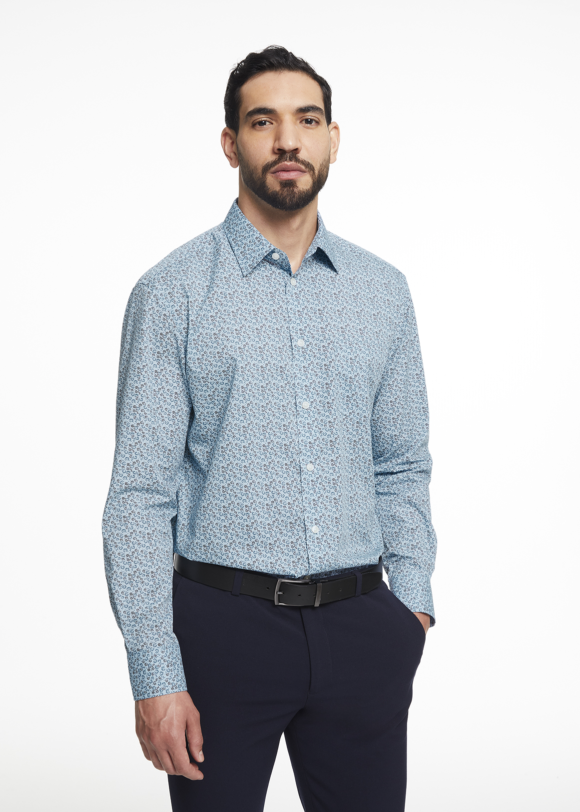 Regular Fit Easy Care Floral Print Shirt | Woolworths.co.za