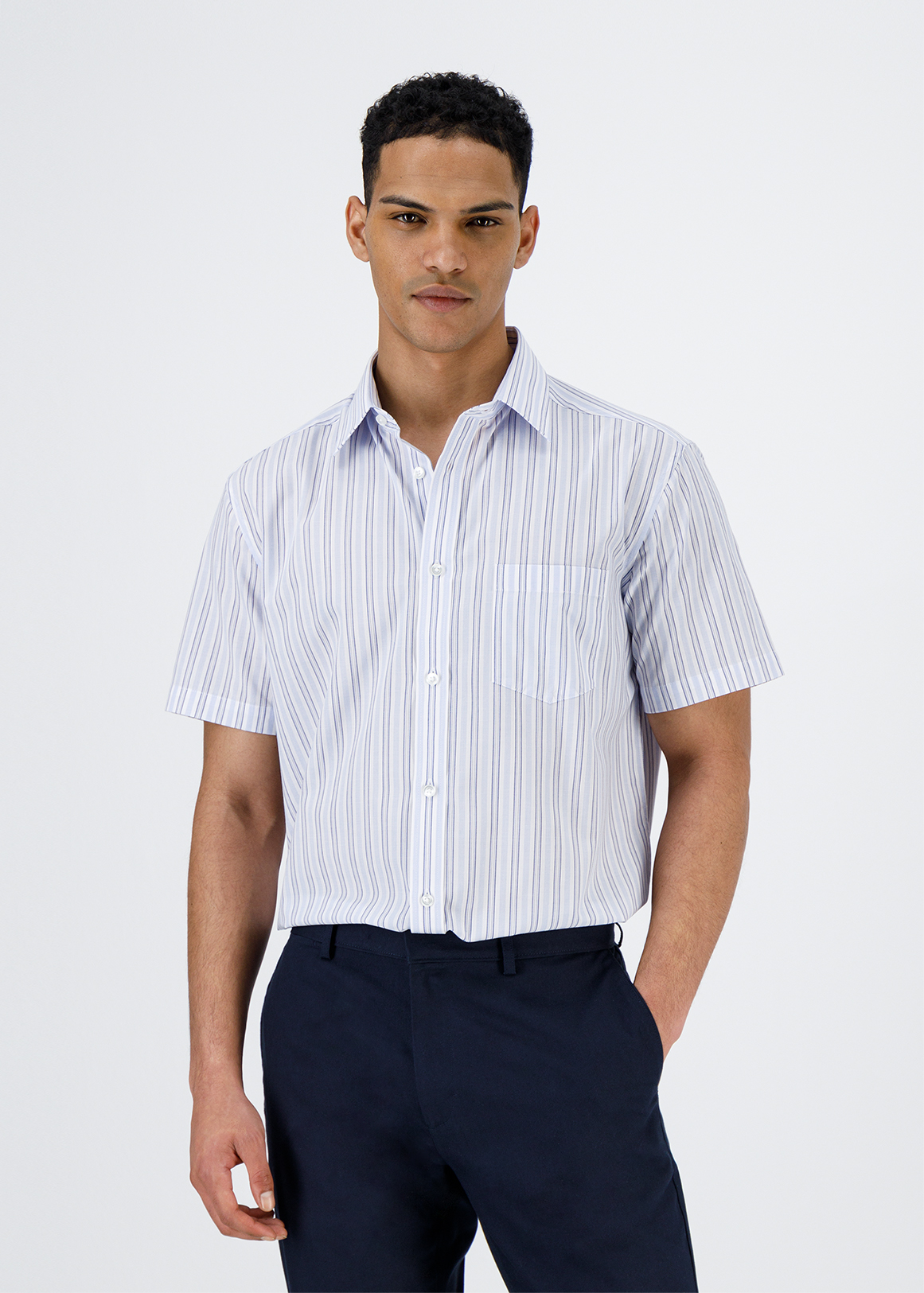 Regular Fit Multi Stripe Shirt | Woolworths.co.za