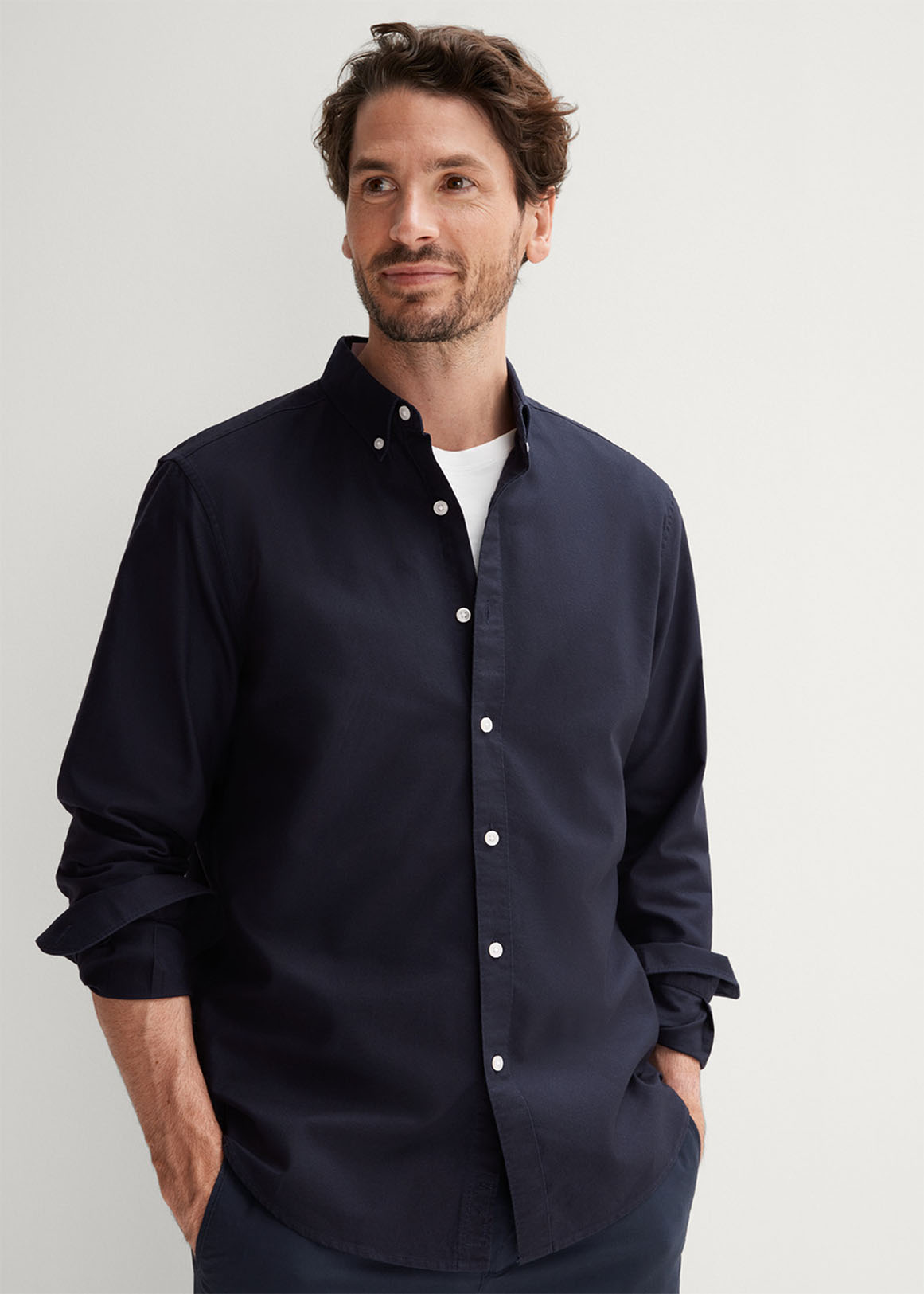 Regular Fit Organically Grown Cotton Oxford Shirt | Woolworths.co.za