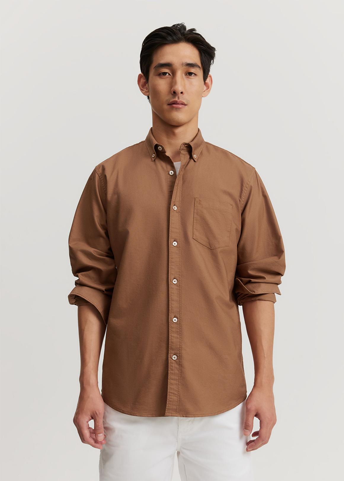 Regular Fit Organically Grown Cotton Oxford Shirt