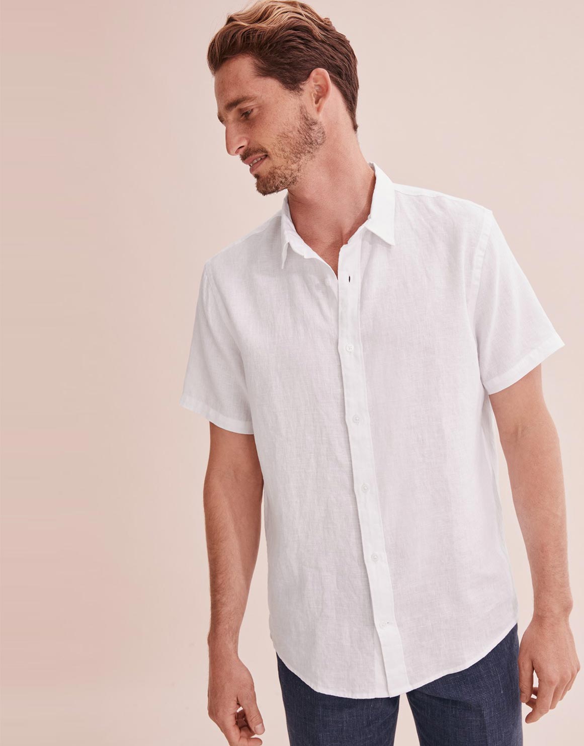 Regular Organically Grown Linen Shirt | Woolworths.co.za