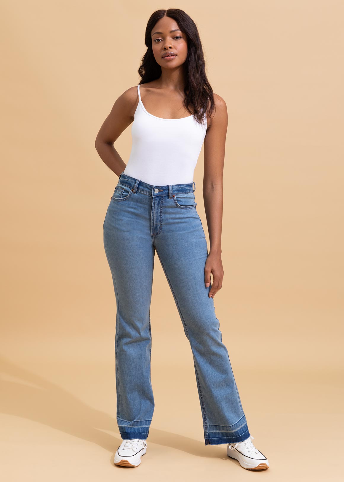 Regular Rise Flare Leg Jeans | Woolworths.co.za