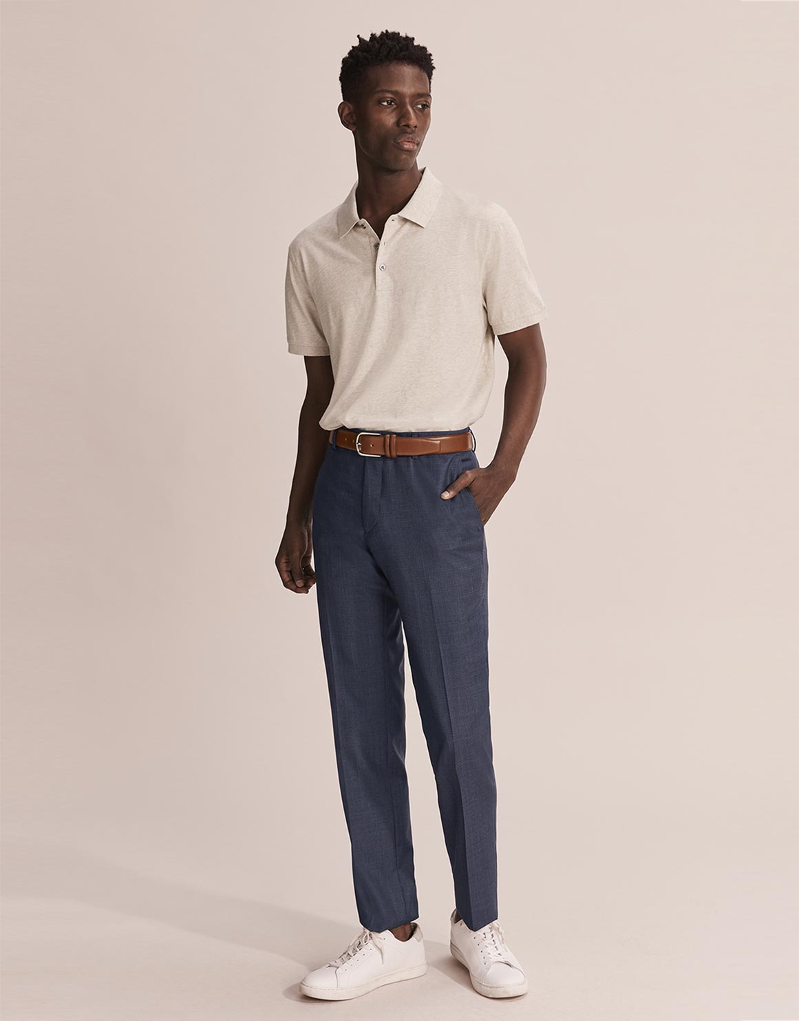 Regular Tonal Travel Pant | Woolworths.co.za