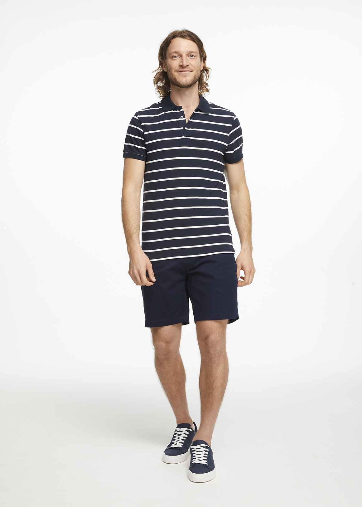 Relaxed Fit Cotton Chino Shorts