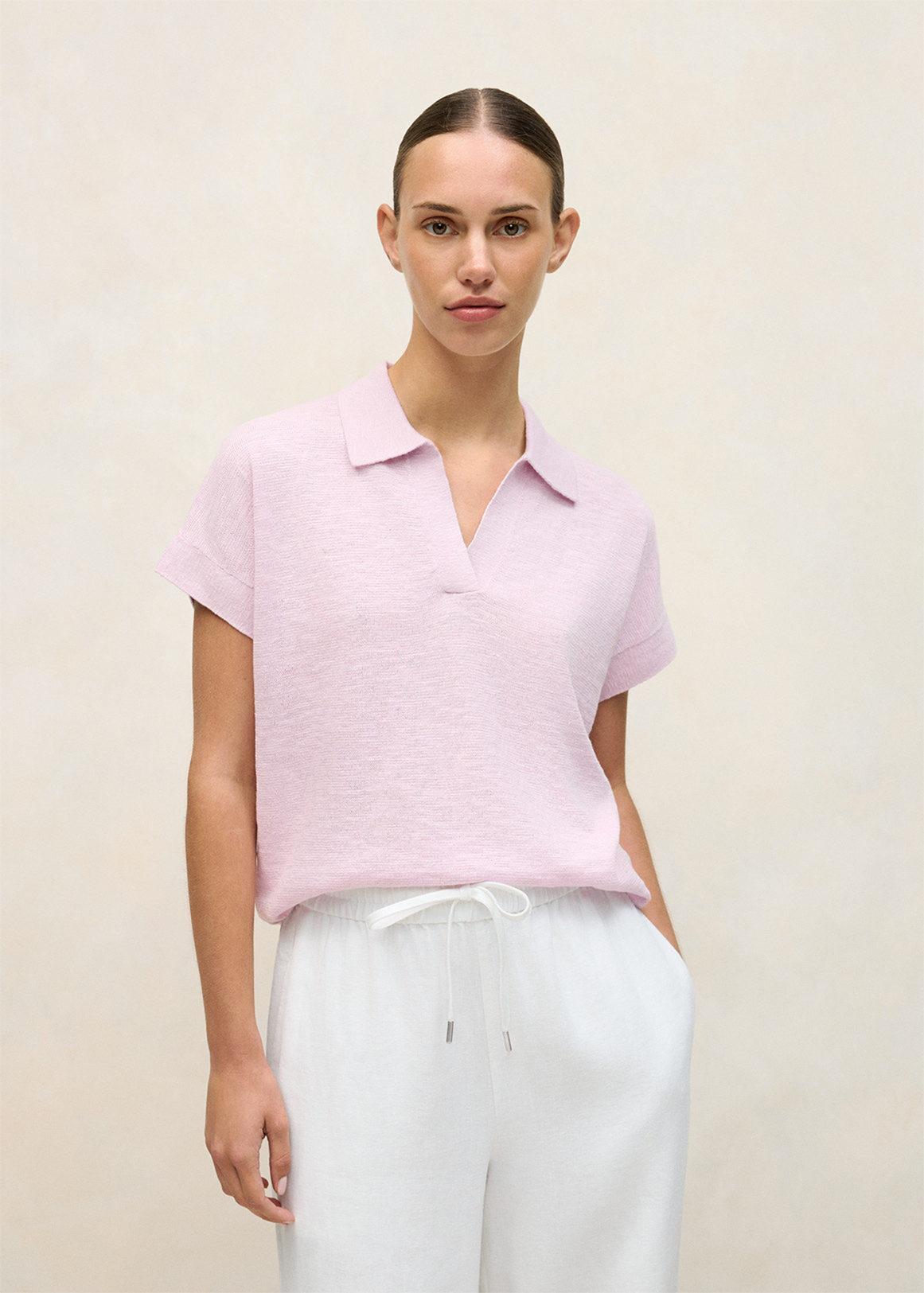Relaxed Knit Polo