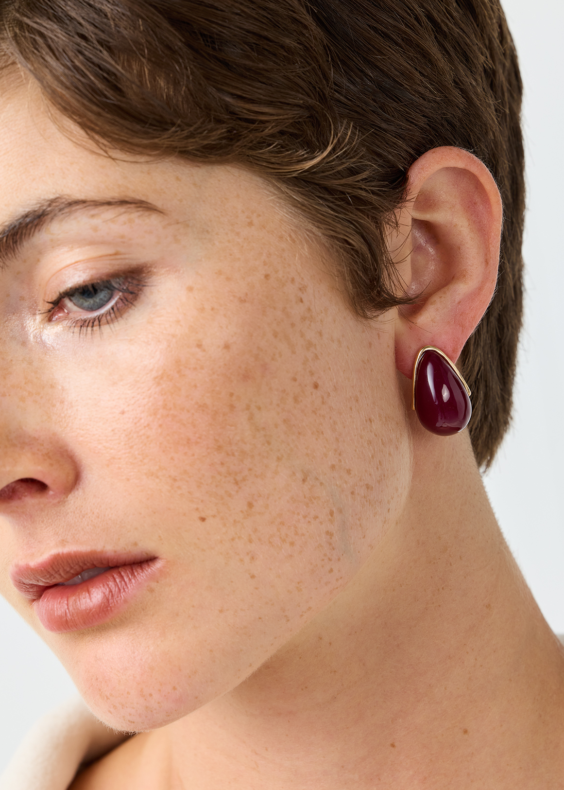 Resin Teardrop Earrings