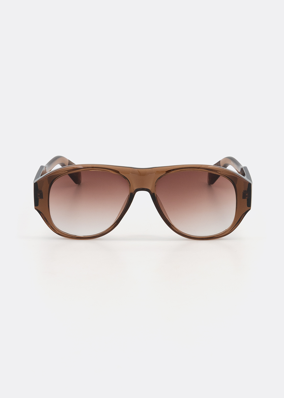 Retro Chunky Aviator Sunglasses