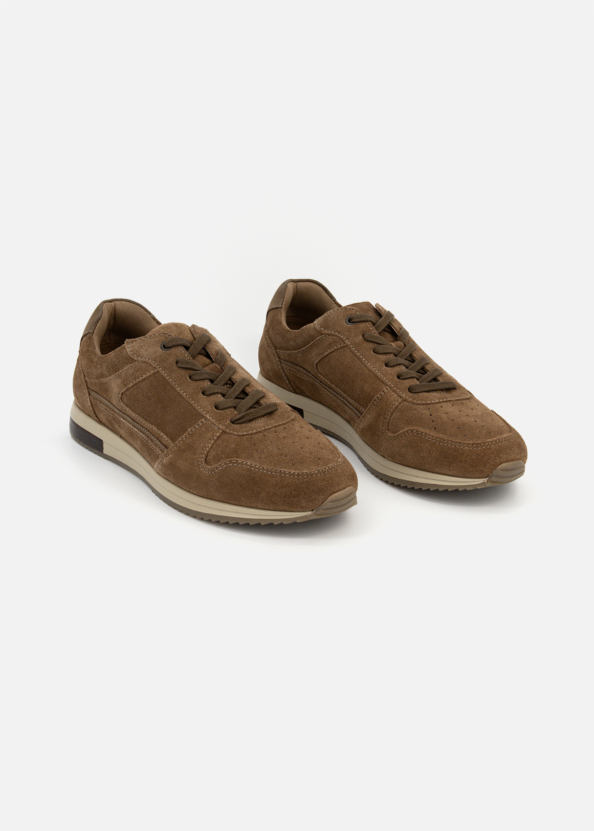 Retro Genuine Suede Sneakers
