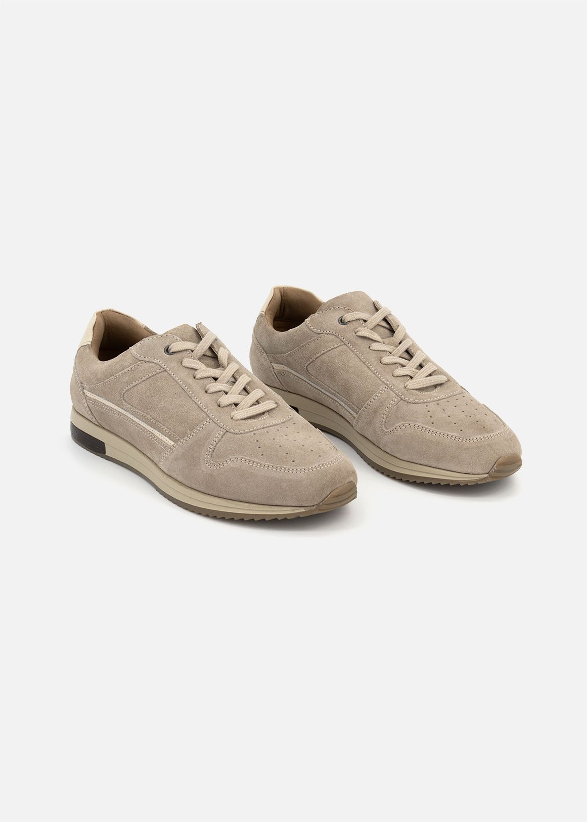 Retro Genuine Suede Sneakers