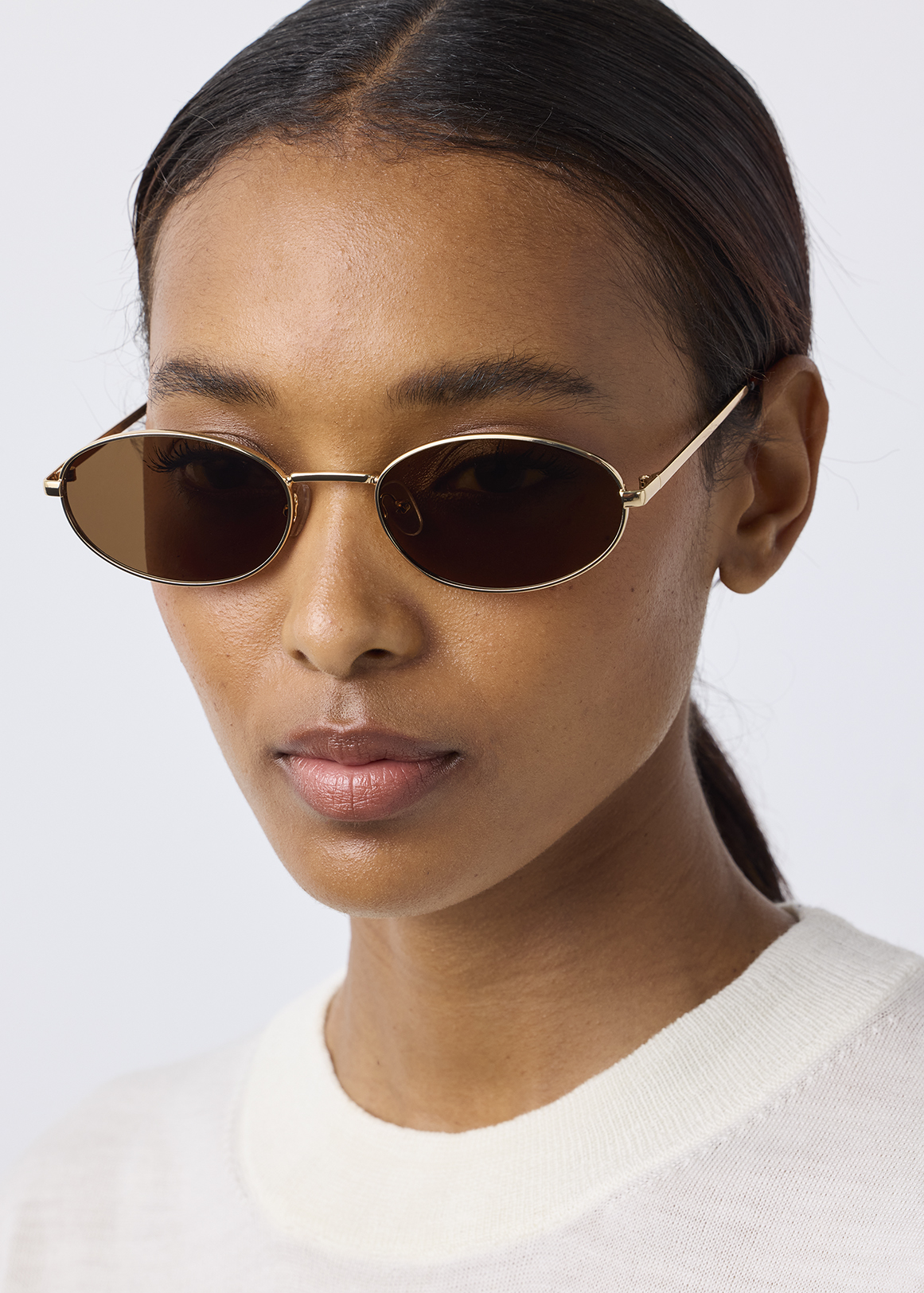 Retro Oval Sunglasses