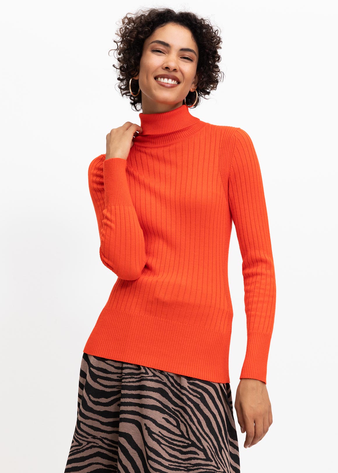 Rib Knit Poloneck | Woolworths.co.za