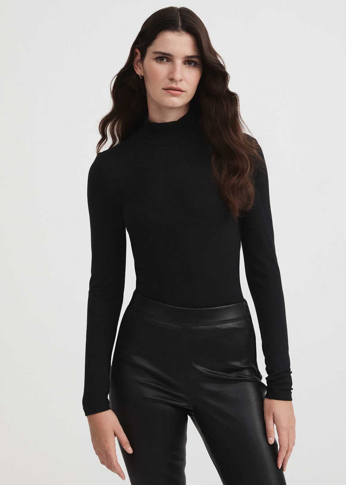 Rib Turtleneck Top | Woolworths.co.za