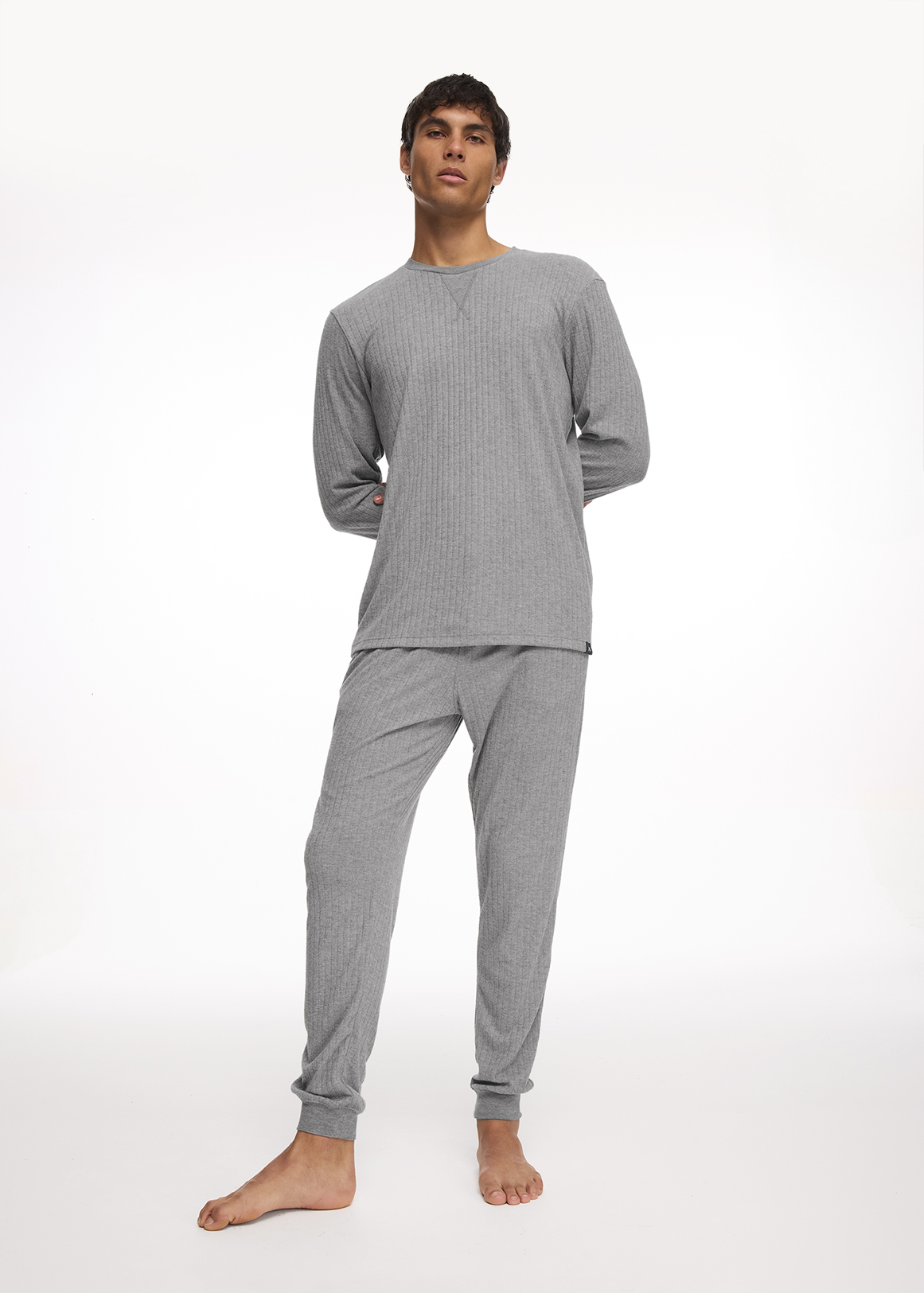 Ribbed Cotton Rich Pyjamas | Woolworths.co.za