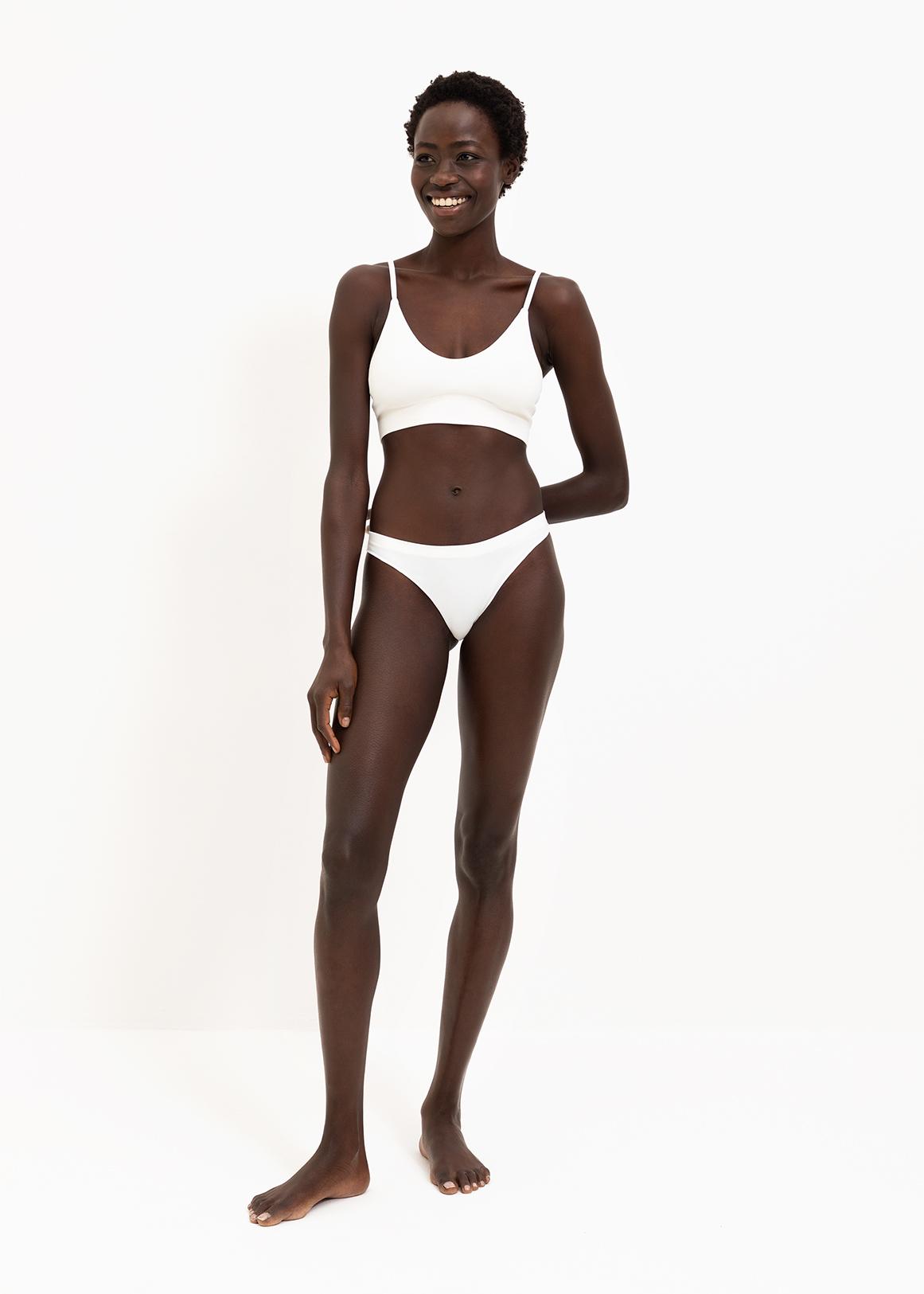 Bikini brassiere Brazilian briefs San Gallo Stars and Stripes Size