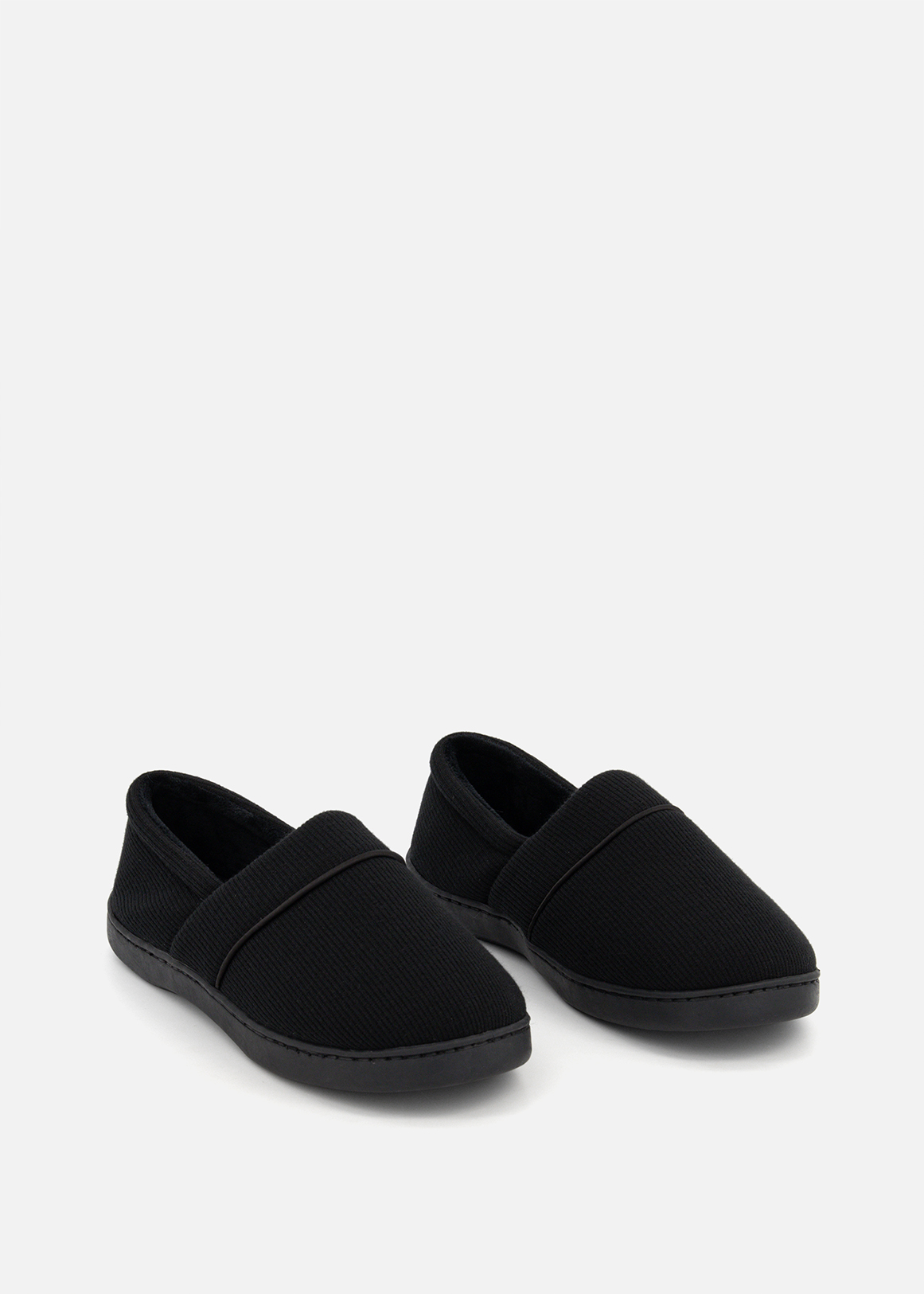 Ribbed Slippers