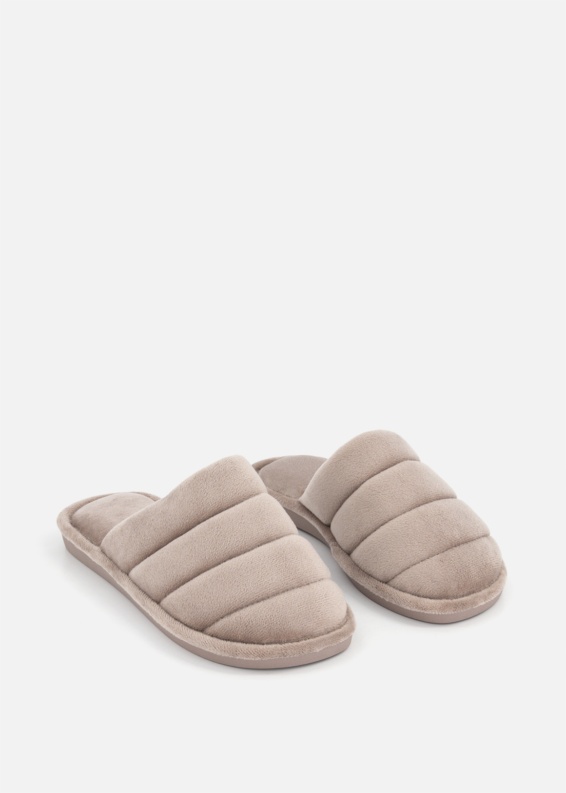 Ribbed Velour Mule Slippers | Woolworths.co.za